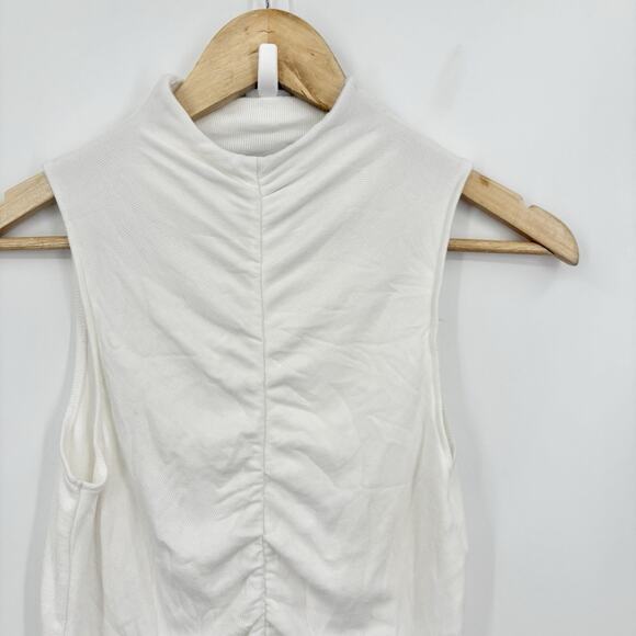 Veronica Beard Top XSmall Minimalist Capsule Luxury Stretch Vargas Ruched Soft - Picture 3 of 7